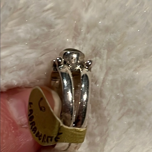 NWOT Sterling Ring with Labradorite Gemstone 6 - Picture 2 of 3